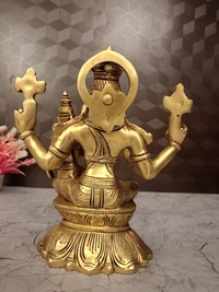 Buy Brass Superfine Lakshmi Hygrevar Idol