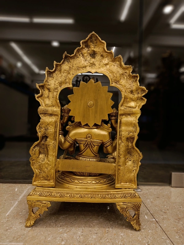 DecorsOne Brass Lakshmi Arch Idol 18"