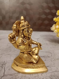 Brass Lakshmi Idol