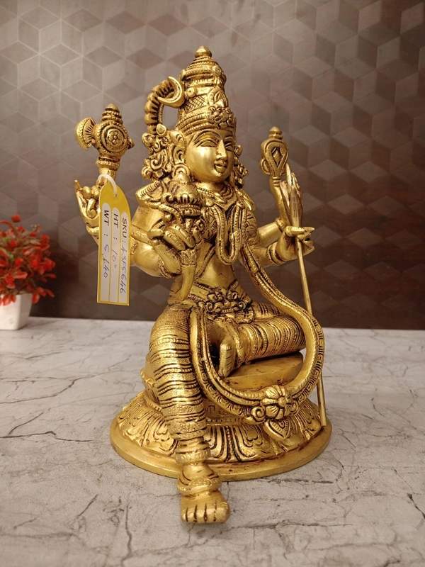 Brass Lalithambigai idol