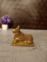 DecorsOne Brass Nandhi Idol 1.5″