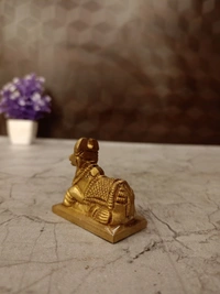 DecorsOne Brass Nandhi Idol 1.5″
