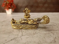 DecorsOne Brass Fine Art Padmantahar idol 1.5"