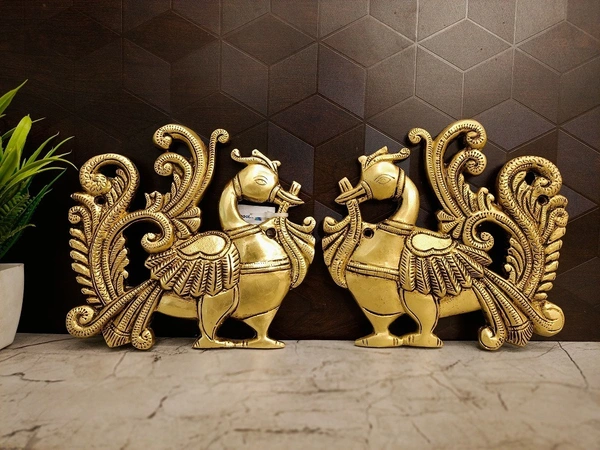 DecorsOne Brass Annam Wall Mount Pair - 6"