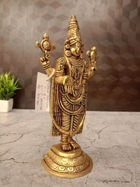 DecorsOne Brass Balaji Idol 9.5"