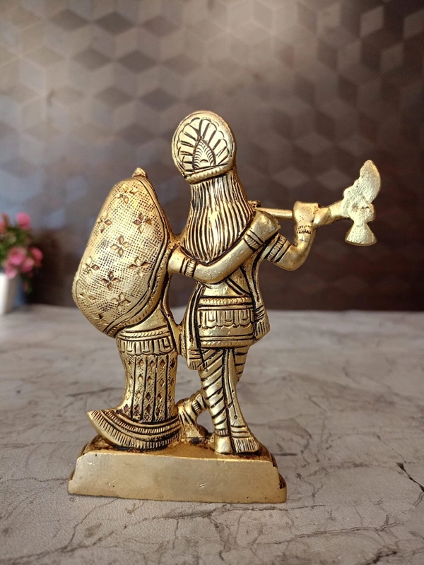 Buy Brass Radha Krishna Statue