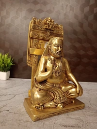 DecorsOne Brass Ragavendra Idol 10.5"