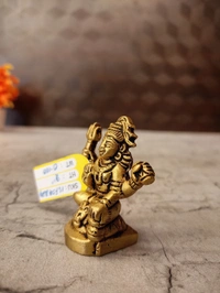 Brass Miniature Shiva Idol