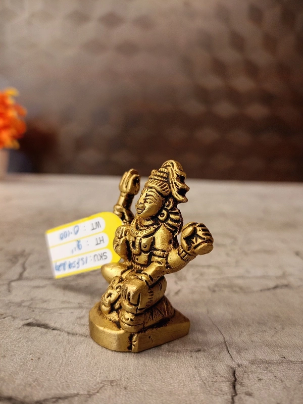 Brass Miniature Shiva Idol