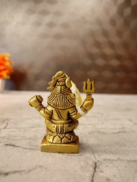 Brass Miniature Shiva Idol