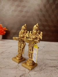 DecorsOne Brass Paavai Diya 4" (Pair)