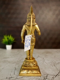 DecorsOne Brass Hanuman Standing Idol 9.5