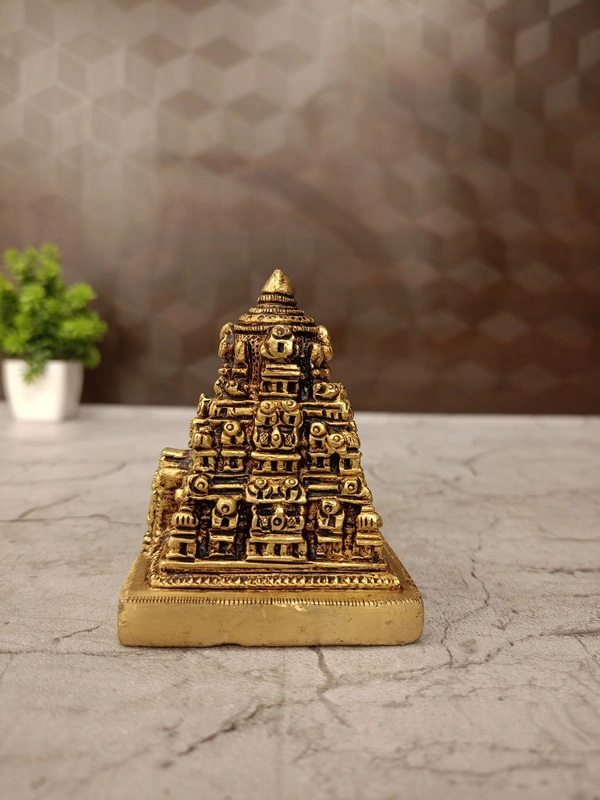 DecorsOne Brass Thirupathi Balaji Temple 2.5″