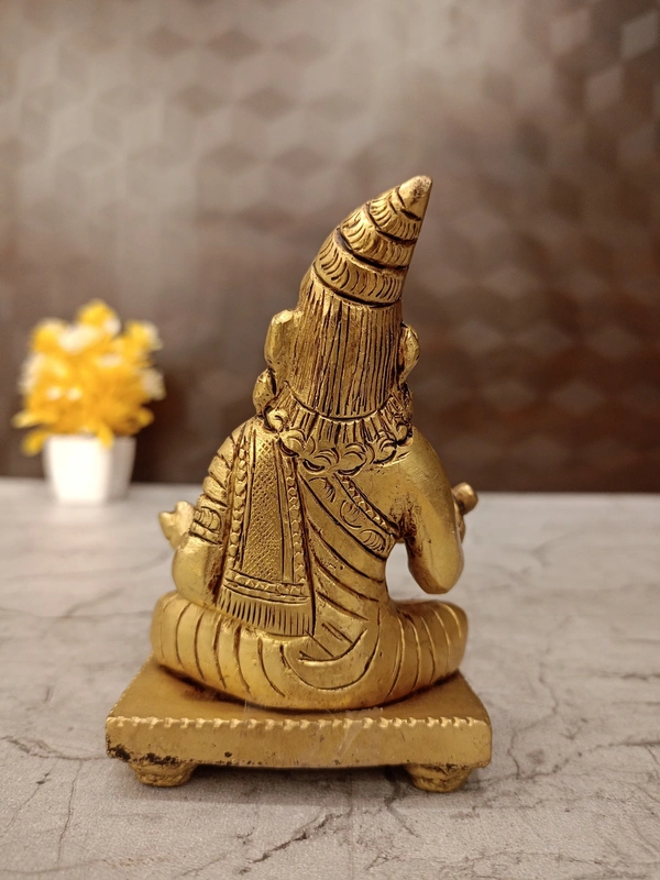 DecorsOne Brass Thiruvalluvar Idol 4″