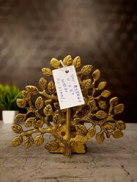 DecorsOne Brass Lakshmi With Tree Idol 5.5''