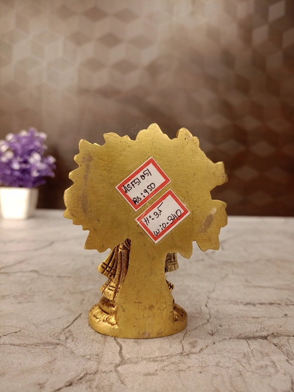 DecorsOne Buy Brass Radha Krishna with Tree Statue 3.5″