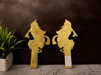 DecorsOne Brass Annam Design Door Wall Mount 7"