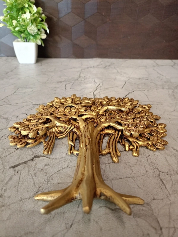 Brass Wall Mount Kalpavirksham Tree