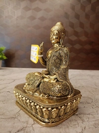 Brass Fine art Buddha Idol