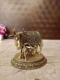 Brass Fine art Gomatha Idol