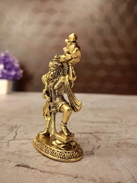 Brass Fine art Hanuman Mountain