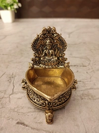Brass Fine art Lakshmi diya