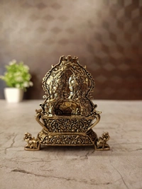 Brass Fine art Lakshmi diya