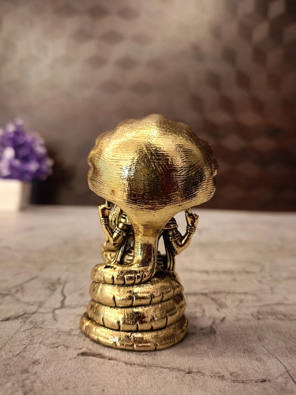 Brass Fine art Lakshmi Narashimar Idol