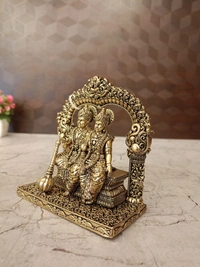 DecorsOne Brass Fine art Vishnu Lakshmi Thiruvachi idol