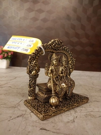 DecorsOne Brass Fine art Vishnu Lakshmi Thiruvachi idol
