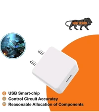 Fast Charging Adapter and USB to Type C Cable Compatible | White - White
