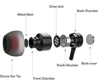 Magnet Wireless Bluetooth Headphone Magnet Earphone for Sport, Running, Gaming with 4.1 Technology with Mic Compatible with All Smartphone - multi colour