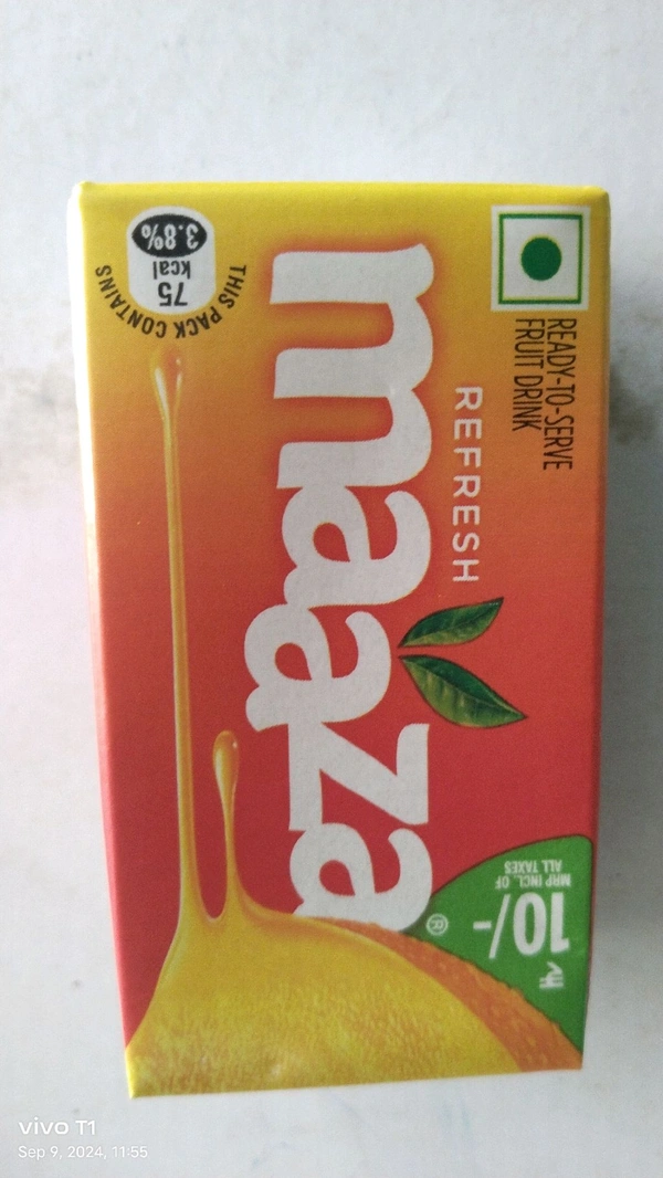 Coca Cola Mazza Tetra 125ml x Pack Of 40 Piece ( MRP 10/-)