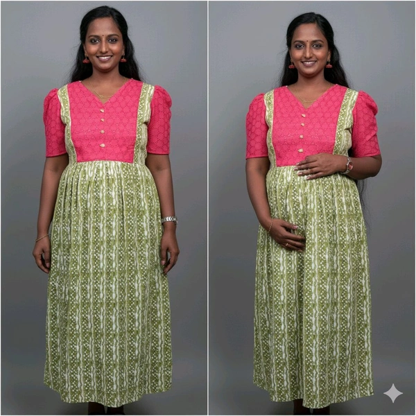 Cotton Feeding Kurti - XL, Sulu