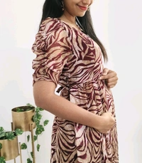 Safari-georgette kurti - Monarch, 3XL