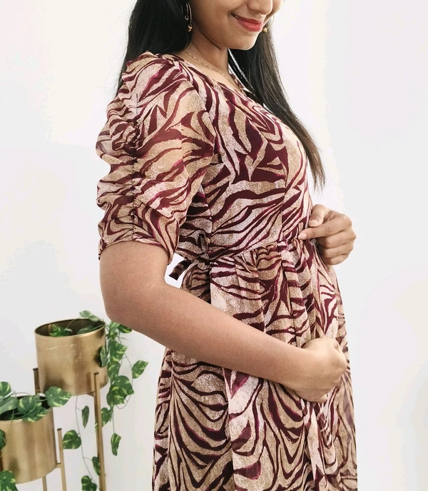 Safari-georgette kurti - Monarch, 3XL