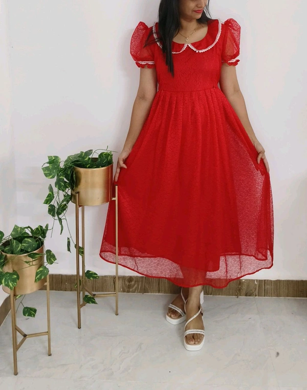 Red Net Feeding Maxi - Guardsman Red, XXL