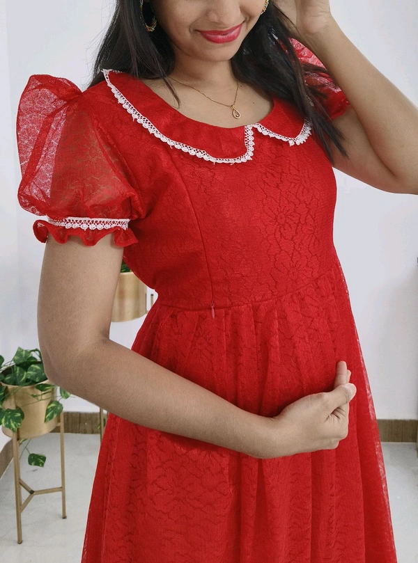 Red Net Feeding Maxi - Guardsman Red, XXL