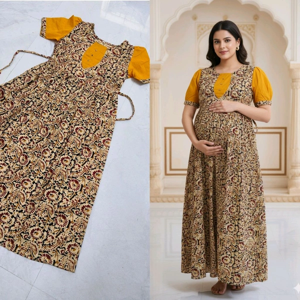 Kalamkari Feeding Kurti - XXL