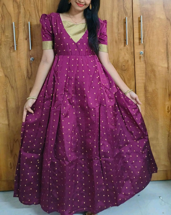 Wine-Silk Feeding Wear - XXL