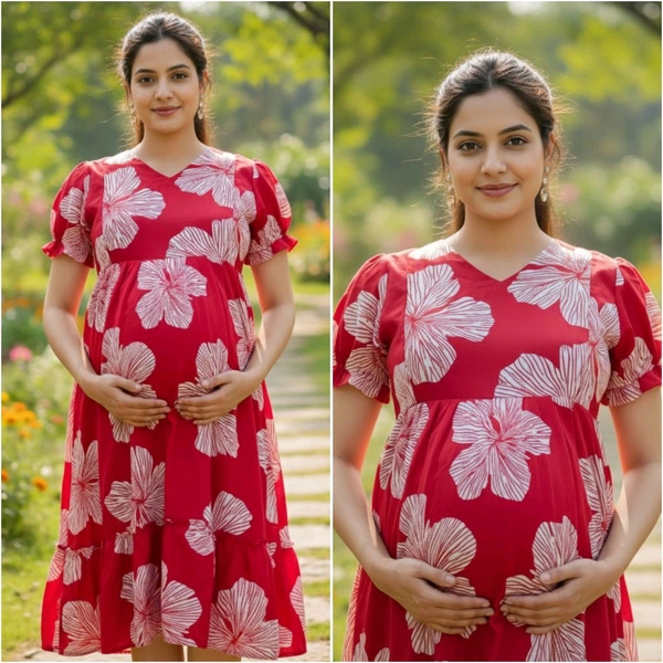 Red- Feeding Maxi - Red, XXL