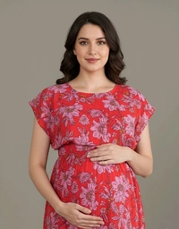 Floral Cape -feeding Maxi - Mandy, XXL