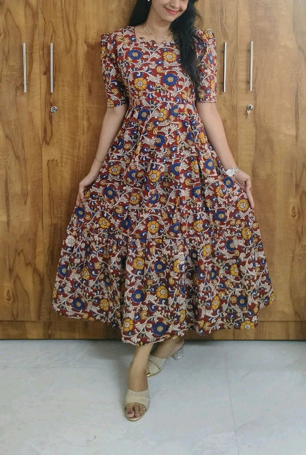 Kalamkari Feeding Kurti - XXL