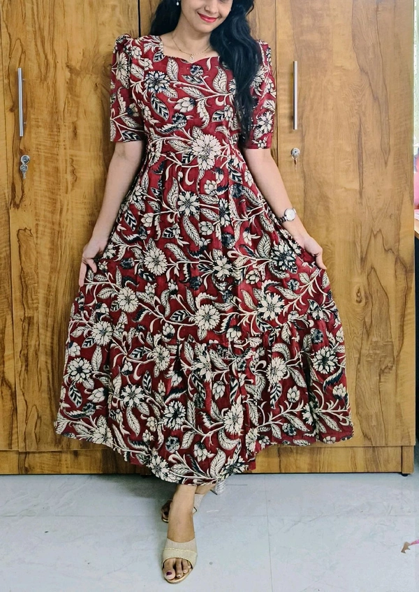 Original Kalamkari-Feeding kurti - XXL