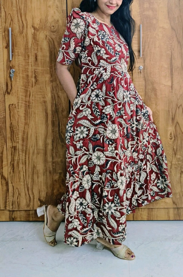 Original Kalamkari-Feeding kurti - XXL