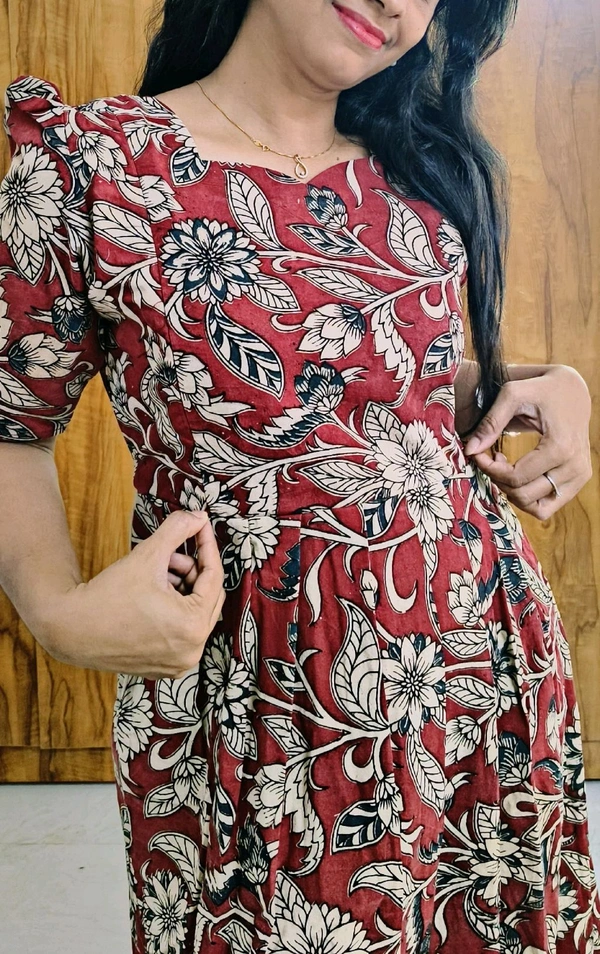 Original Kalamkari-Feeding kurti - XXL