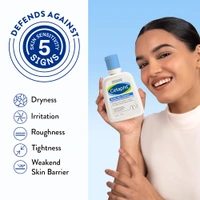 Cetaphil Face Wash Gentle Skin Cleanser for Dry to Normal, Sensitive Skin, 125 ml