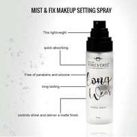 Forever52 Daily Life Long Wear Fixing Spray | Professional Makeup Fixing Spray | Long-Lasting Makeup Hold, Hydration & Lightweight Formula - 50ml