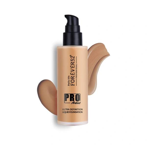 Forever52 Daily Life Pro Artist Ultra Definition Liquid Foundation Brownie-12 60ml | Professional Matte Waterproof Foundation | Full Coverage, Lightweight & Smooth Finish