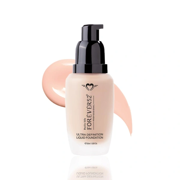 Forever52 Daily Life Ultra Definition Liquid Foundation Cheese Cake-11 30ml | Professional Lightweight Foundation for Fair Skin | Flawless Coverage, Creamy Texture & Long-Lasting Finish